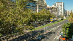 Una parte de Gran vía Ramón y Cajal permanecerá cortada al tráfico hasta agosto