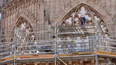 La Catedral de Valencia inicia obras para determinar el origen de las afecciones de los ángeles músicos 