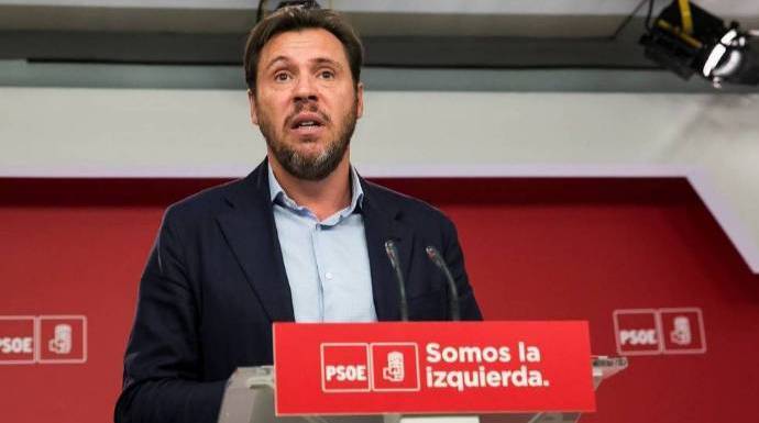 Óscar Puente, alcalde de Valladolid y portavoz de la Ejecutiva del PSOE.