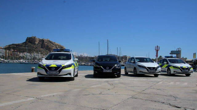 Estos son los cuatro vehículos eléctricos incorporados a la flota del Puerto