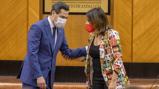 Juanma Moreno se encuentra con un PSOE muy distinto al de Susana Díaz