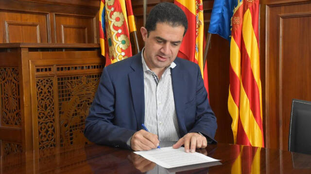 Toni Francés, alcalde de Alcoy y portavoz PSPV-PSOE en la Diputación de Alicante