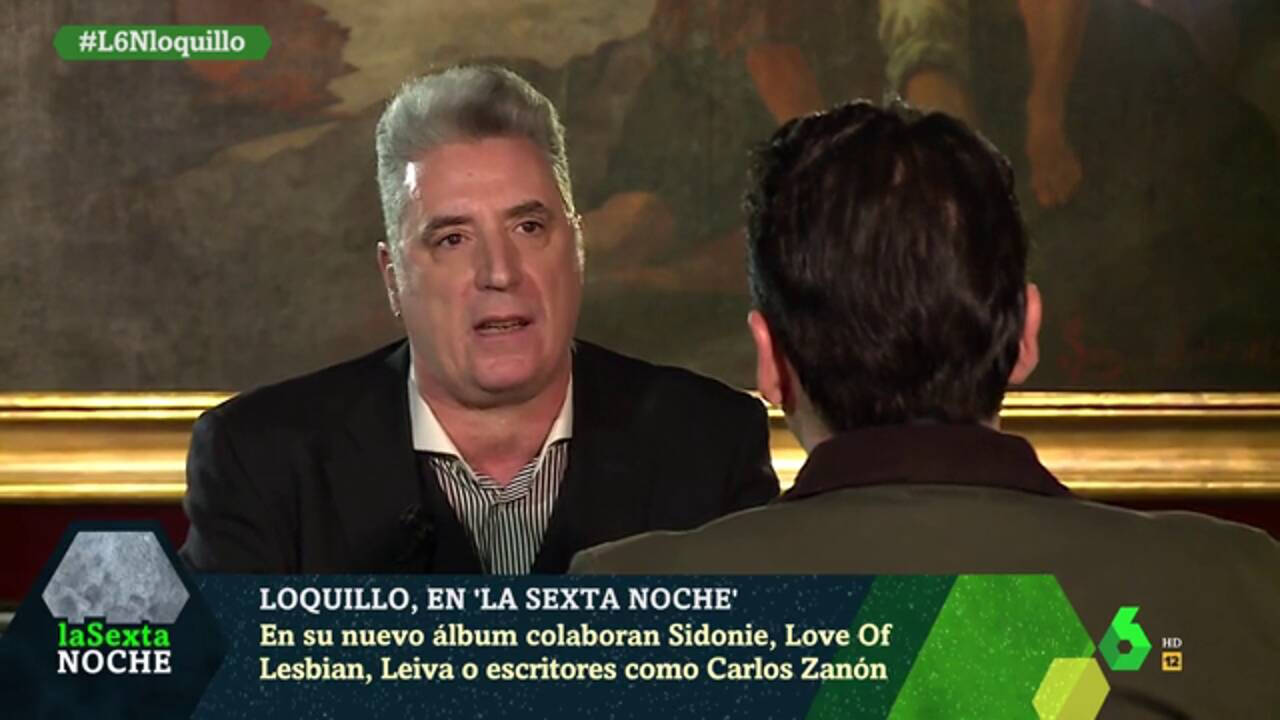 Loquillo volvió a ser protagonista en 'La Sexta Noche'