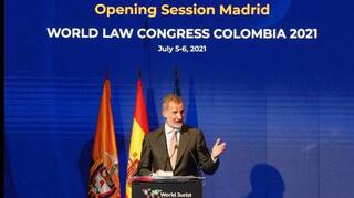 El Rey habla claro sobre España y los jueces y planta cara a los que los denigran
