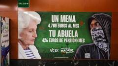 Abascal derrota a PSOE y la Fiscalía en los tribunales con su cartel de los menas