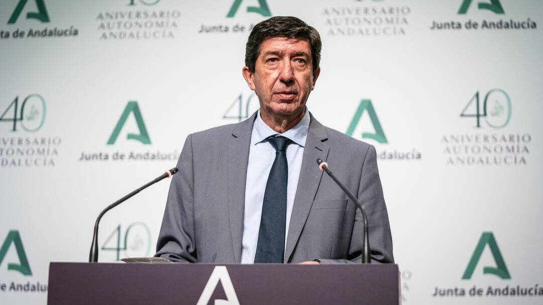 Vicepresidente de la Junta de Andalucía y consejero de Turismo, Juan Marín.