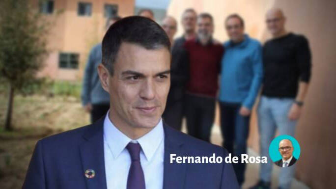 Pedro Sánchez y los condenados del procés