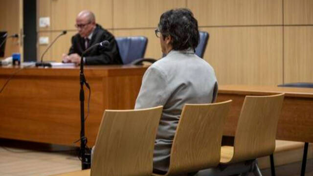 El ex marido de Oltra durante el juicio