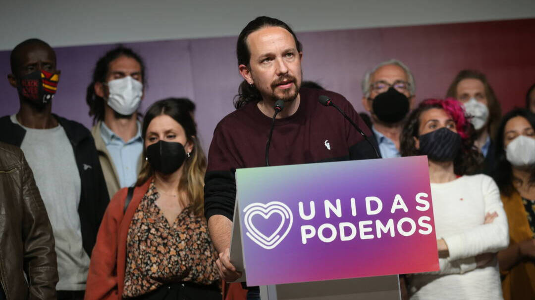 El exlíder de Podemos, Pablo Iglesias