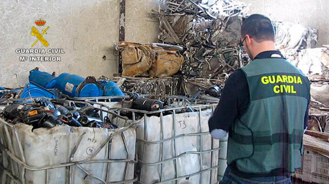 Los agentes sospechas que se han mandado a Pakistán casi 600.000 kilos de compresores 