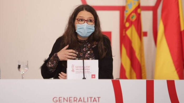 La vicepresidenta del Consell, Mónica Oltra