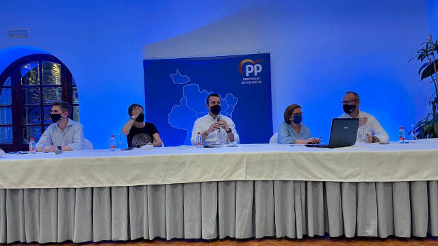 Comité Ejecutivo del PP de la provincia de Valencia en Gandia