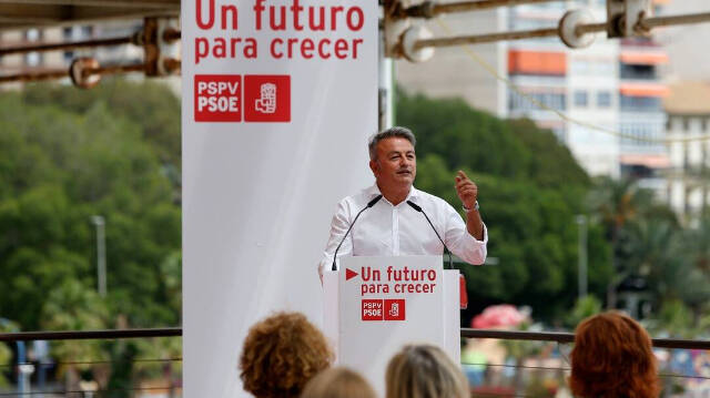 José Chulvi, Secretario general del PSPV-PSOE en la provincia de Alicante