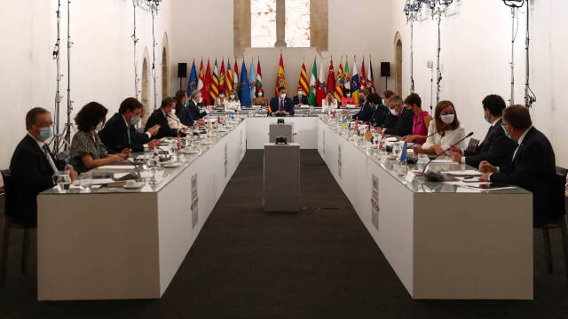 Conferencia de presidentes, presidida por Pedro Sánchez