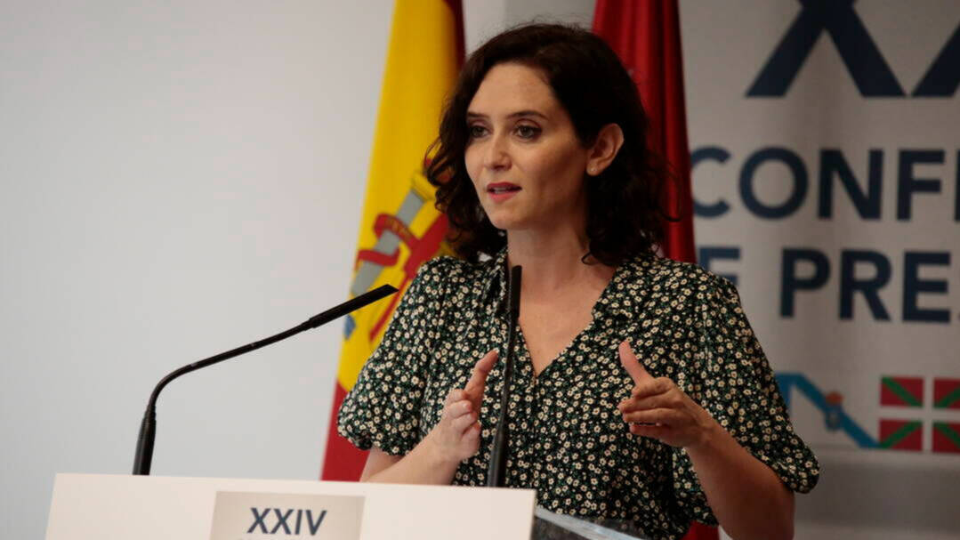 Isabel Díaz Ayuso, en la Conferencia de Presidentes