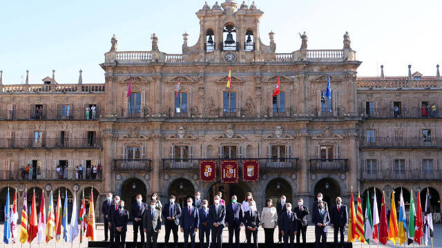 Cumbre de Presidentes en Madrid, con la presencia de Ximo PUig