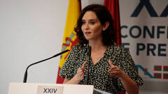 Isabel DÃ­az Ayuso, en la Conferencia de Presidentes