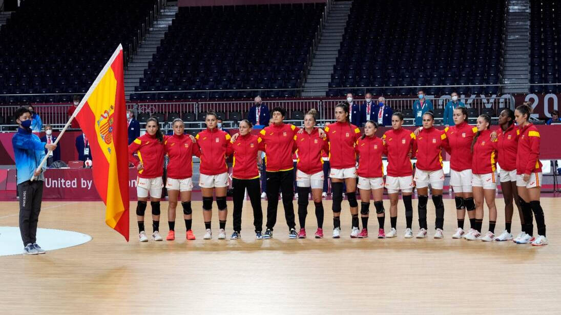 La selección española de balonmano femenino