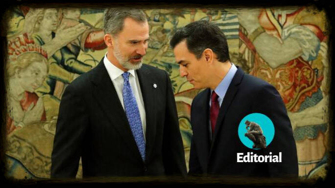El Rey Felipe y Pedro Sánchez en uno de sus encuentros