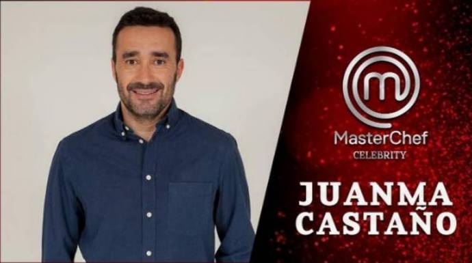 Juanma Castaño, en la promo de su participación en MasterChef 6.