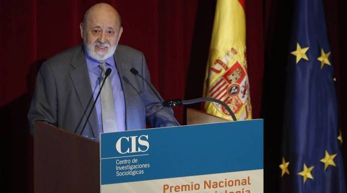El presidente del CIS, José Félix Tezanos.