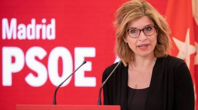 La portavoz del PSOE madrileño, Jana Halloul.