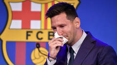 Messi, destrozado: 