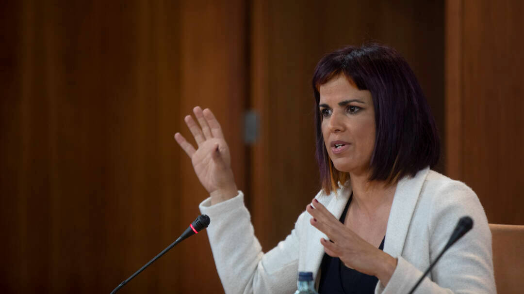 Teresa Rodríguez, portavoz de Adelante Andalucía.