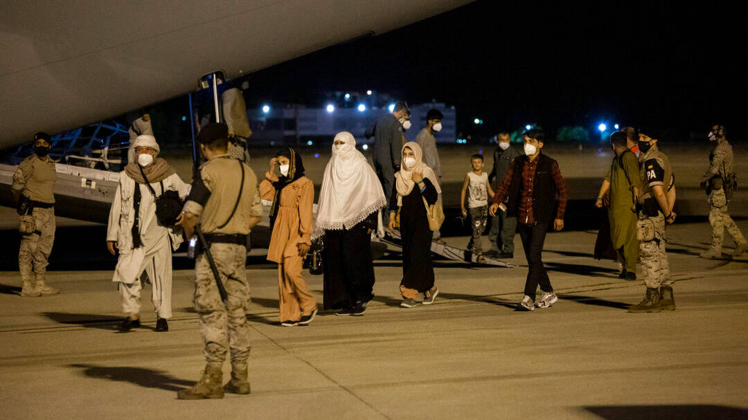 Evacuados de Kabul en Torrejón de Árdoz