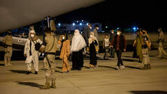 Evacuados de Kabul en TorrejÃ³n de Ãrdoz
