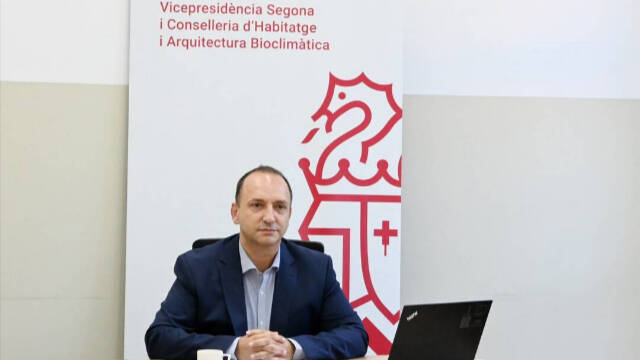 El conseller de Vivienda y vicepresidente segundo, Rubén Martínez Dalmau