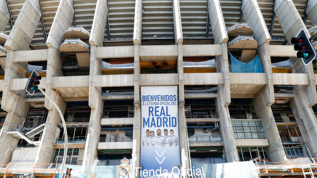 Exterior del Santiago Bernabéu