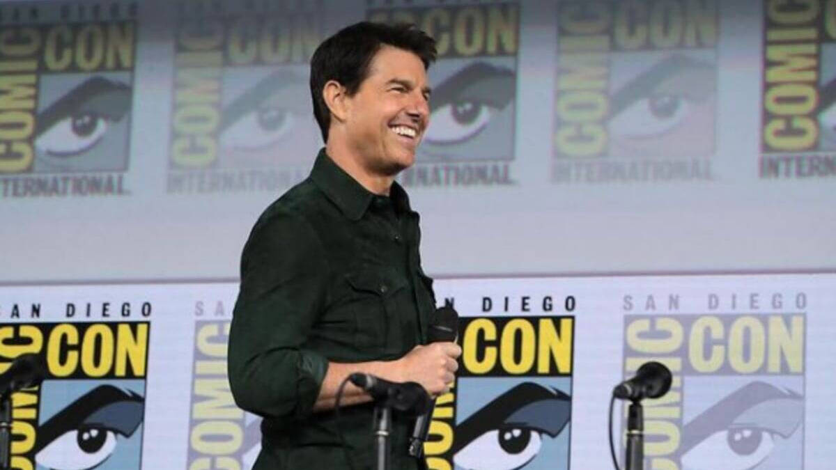 Tom Cruise en un evento de presentación de una de sus películas. Instagram