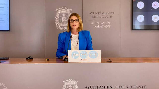 Mari Carmen de España, portavoz del Grupo Municipal del PP en el Ayuntamiento de Alicante