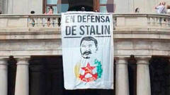 La pancarta de Stalin enfrentará a VOX y al Partido Marxista en los Tribunales