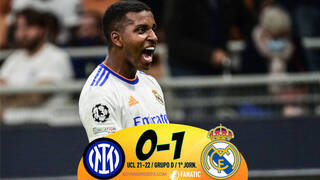 Inter de Milán 0 – 1 Real Madrid: Rodrygo desoreja al Inter