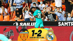 Valencia 1 – 2 Real Madrid: El Madrid asalta un infierno
