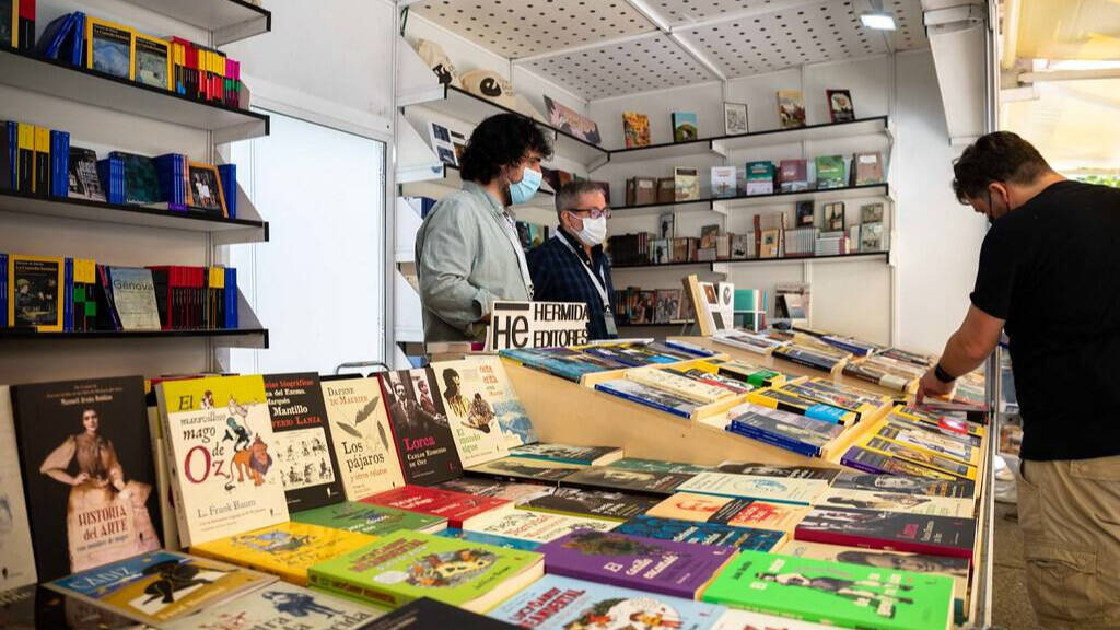Caseta de la Feria del Libro de Madrid 2021. Fuente: ferialibromadrid.com
