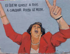 Rita Barberá ya es eterna en las paredes de Valencia