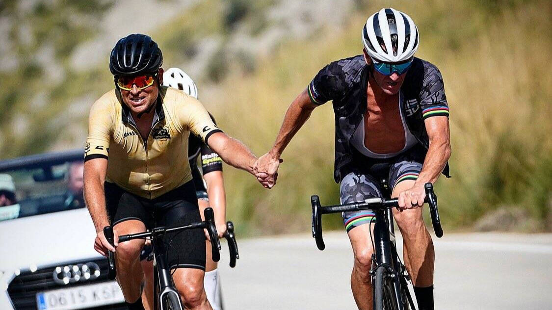 Jan Ullrich y Lance Armstrong / Liz Kreutz