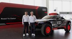 Audi presenta en Madrid el coche “eléctrico” de Carlos Sainz para ganar el Dakar