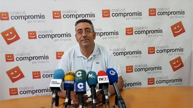 Jordi Moliner, que fue el candidato y concejal de Compromís en Vinaròs