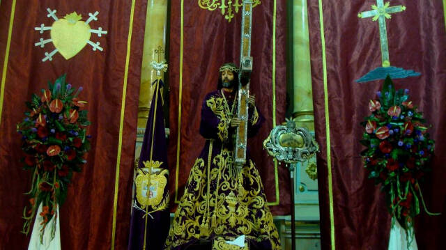 Imagen de Jesús con la cruz a cuestas / FOTO: Orihuela cofrade 