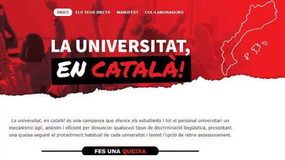 Web La universitat, en català!