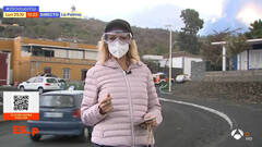 Susanna Griso vuelve a la zona catastrófica de La Palma y manda un mensaje claro