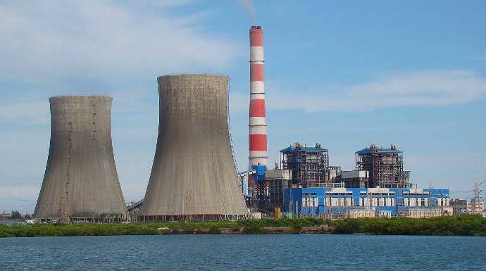 Imagen de una central de carbón.