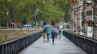 Un frente frío dejará lluvias abundantes en el Puente de Todos los Santos