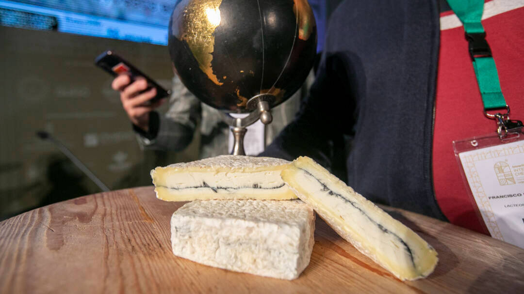 Queso Olavidia, ganador de los premios World Cheese Awards 2021.