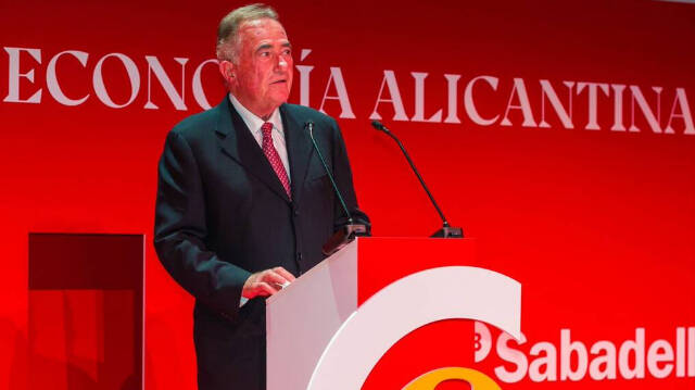 Juan Riera, presidente de la Cámara de Comercio de Alicante