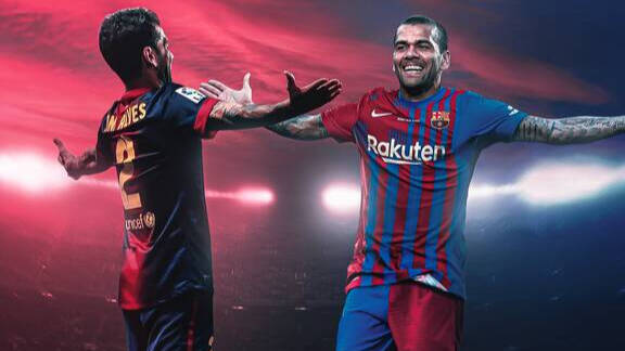 Presentación de Dani Alves como jugador del Barcelona / FOTO: FCB